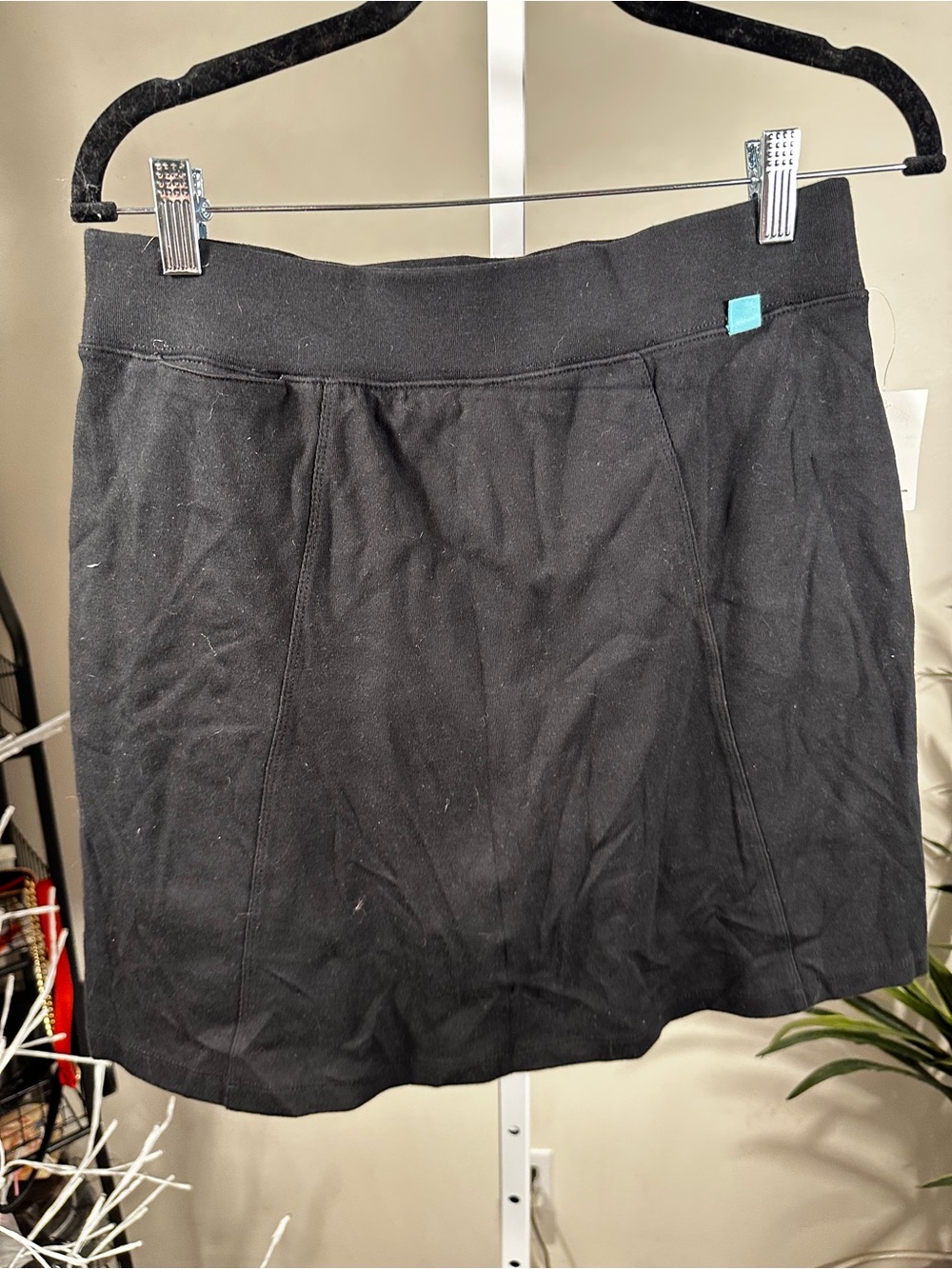 X73. Fresh Produce Black Women's Casual Sweat Skirt
